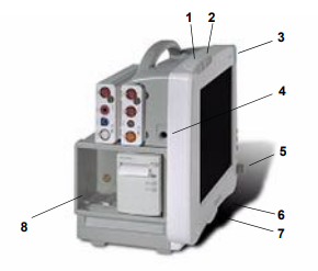 IntelliVue MP40 Used Patient Monitor With Accessories For Hospital