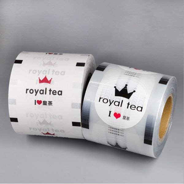 BOPP Bubble Tea Sealing Film Cup Sealing Film Roll Disposable