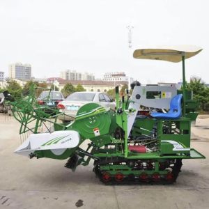 Alfalfa Rice Cutting Machine Safe Operation Mini Paddy Harvester