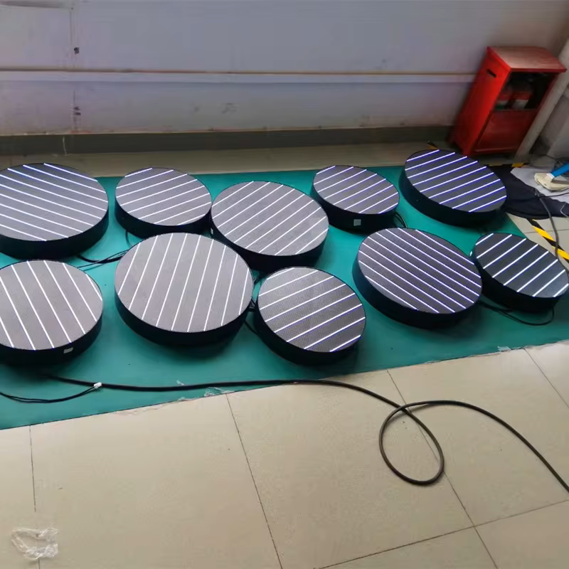 P2.5 Circle Full Color Led Display Round Screen Flexible Video Wall Panel