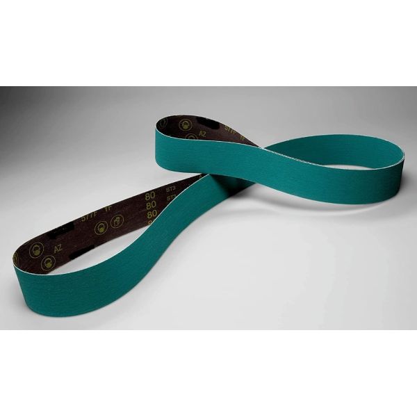 Zirconia Alumina Ceramic Abrasive Polyester Sanding Belts Cool Grinding Technology