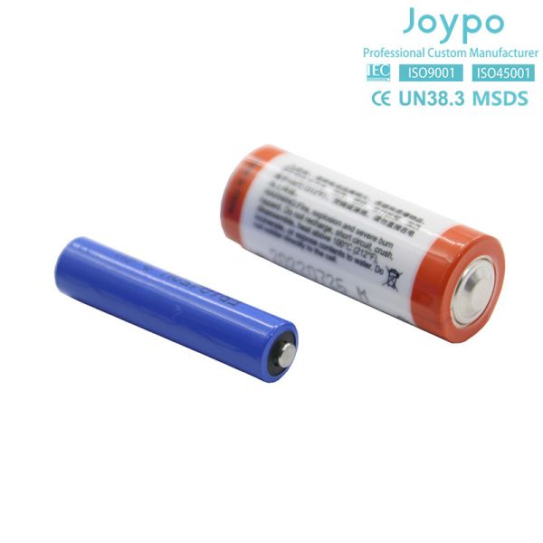 ER18505M Non Rechargeable Lithium Battery Cell 3.6V 3000mah High Energy Density Spiral Type