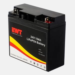 Deep Cycle Lifepo4 24V 10Ah Lifepo4 Lithium Battery