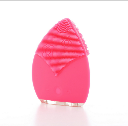 Safety Silicone Face Scrubber , Silicone Face Exfoliator 6000 R / Min Rotate Speed