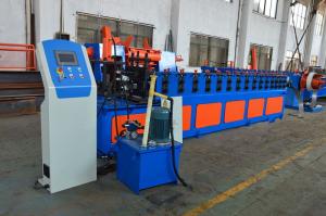 Quality Automatic Hydraulic Cutting CZ Purlin Roll Forming Machine / Equipment For Metal for sale