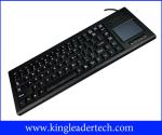 Rugged Plastic Industrial Keyboard With Function Keys And Integrated Touchpad