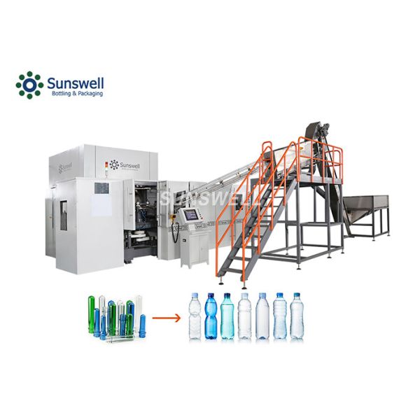 Fully Automatic Blow Molding Machine Rotary 12000bph Plastic PET Bottle
