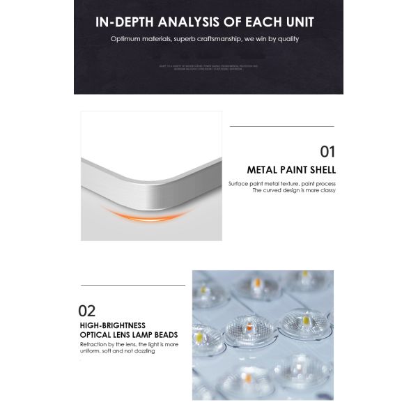 Square Alu 6000K Solar Power Shed Lights Eye Protection Solar Indoor Lights For Gazebo