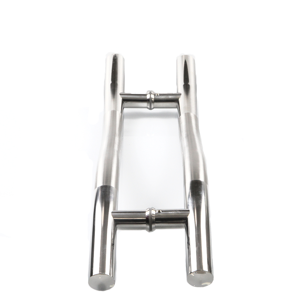316SS 304SS Glass Door Hardware Accessories S Type Shower Room Handle 19mm Dia