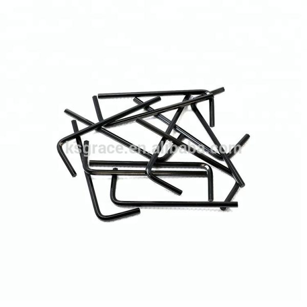 Industrial L Type Hexagon Shaped Allen Key Zinc Plated