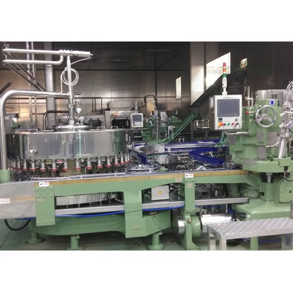 Automatic 330ml Cans Filling Machine For Tea Beverage
