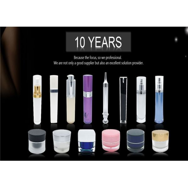 Acrylic Plastic Cosmetic Lotion Bottle For Face Or Body Luxury Plastic Lotion Bottles 30ml 50ml 100ml