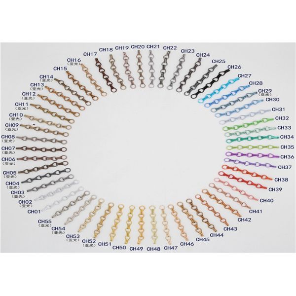 Customized Aluminium Insect Door Chain Screen Curtain Corrosion Proof