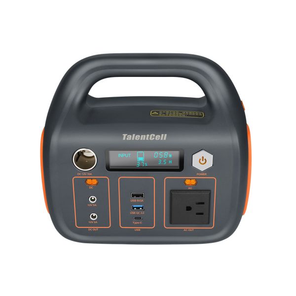 Rechargeable Portable Power Station For Rv Coffee Maker Solar Generator 300W