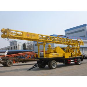 Quality trailer mounted well drilling rig china supplier for sale