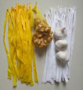 Quality PE Packing Turmeric Mesh Netting Bags For Fresh Ginger for sale