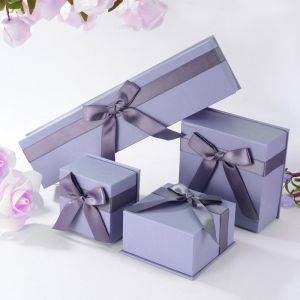 Quality 2mm Necklace Drawer Cardboard Jewelry Gift Box CMYK Printing for sale