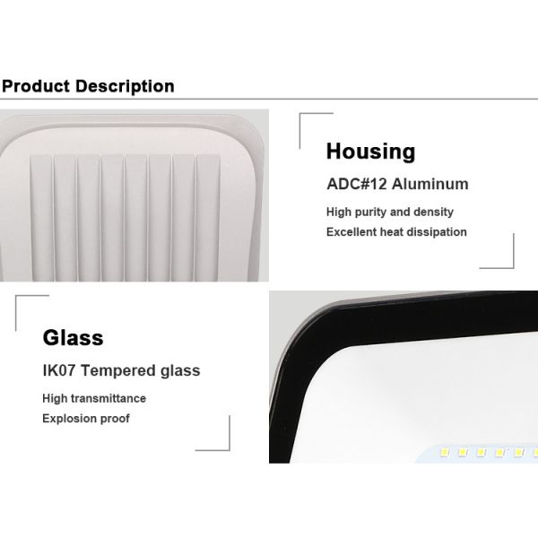 DC5V 100W Solar Outdoor Flood Lights