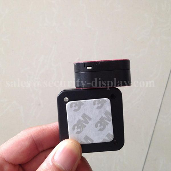 Anti Theft 3M Adhesive 90cm Retractable Cable Holder For Shaver Display