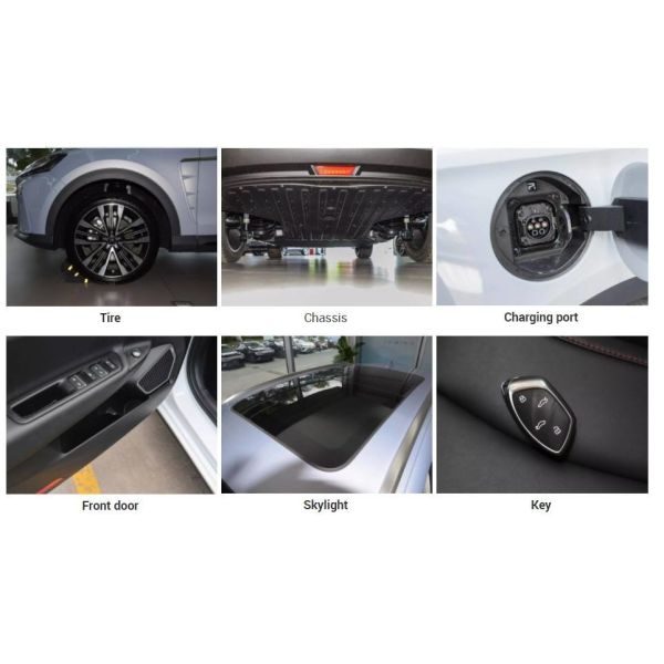 Feifan Marvel ER6 Long Range EV Cars FWD 4 Wheel Automatic High Speed SUV