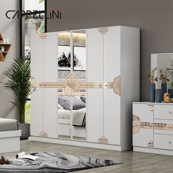 Wholesale Cheap Price Classic Queen Leather Bed Luxury Other Home Full Size King Wooden Bedroom Furniture Set