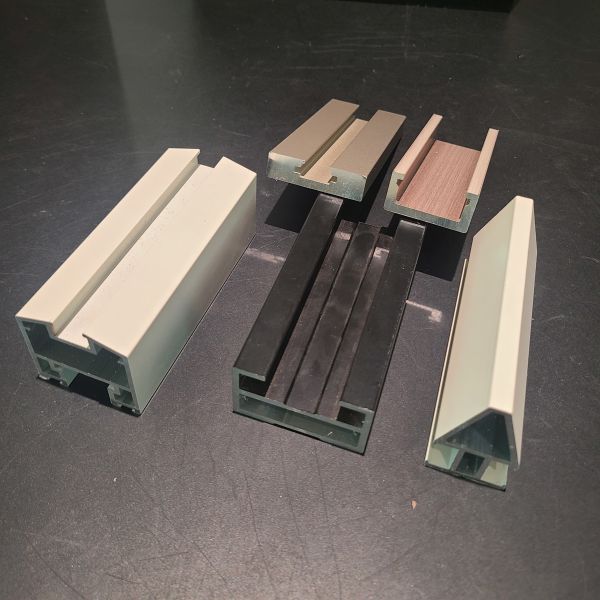 Powder Coating Aluminium Sliding Window Profile Glass Door Metal Frame