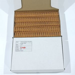 Quality Orange Nylon Coating Double Loop Wire Binding 2:1 For Notebooks for sale