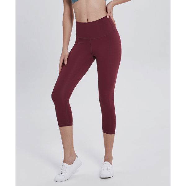 Lightweight 100pcs Women Tight Yoga Pants 4 Way Stretch Yoga Pants Comfortable Cotton