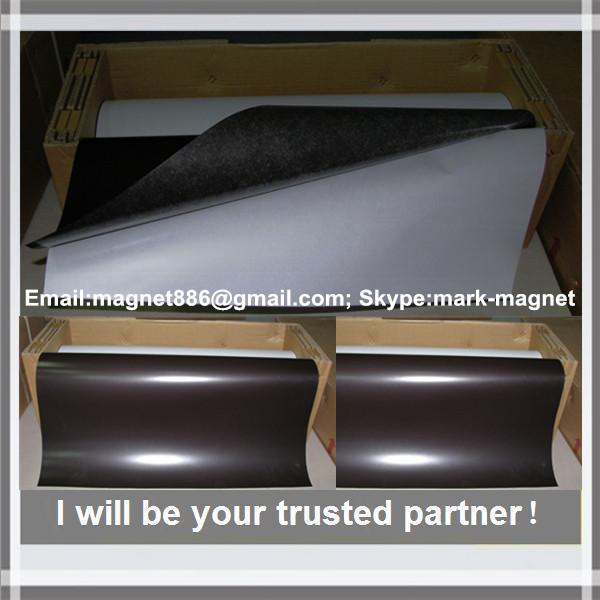 Magnetic sheet; Flexible rubber magnet roll Описание Магнитный рулон РВ без покрытия 2мм: