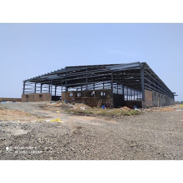 Customizable Steel Hangar with C/Z Galvanized Purlin Snow Loading As Per Customer′s Requirements