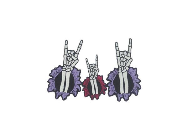 Buy Customized Self Adhesive Embroidered Patches 3D Design With Printing at wholesale prices