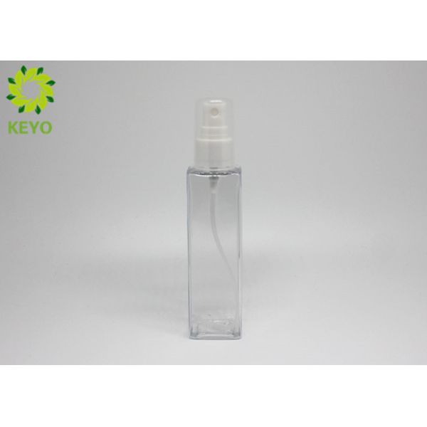 100ml Plastic Empty Face Mist Bottle / Cosmetic Spray Bottles Custom Color Acceptable