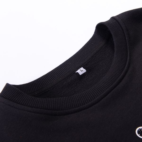 Premium high end OEM ODM soft sweatshirt custom logo line,wholesale custom men sweatshirt embroidery