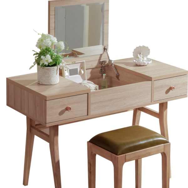 Wooden Furniture Makeup Dresser Table Family Room Storage Cabinets