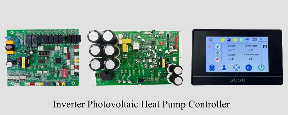 Energy-Saving 1.5kw 2kw 3.5kw Single Phase DC Inverter Integrated Heat Pump PCBA with Digital Thermostat and Sensor