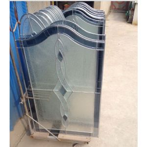 Quality zinc caming beveled decorative glass panels for sale