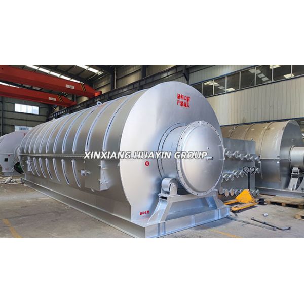 10 Tpd Waste Tyre Pyrolysis Plant Batch Type Pyrolysis Tyre Recycling Plant