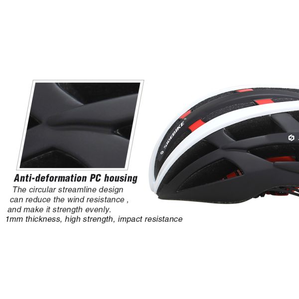 ABS Lightweight Road Bike Helmet , Mountain Bike Helmet For Road Biking