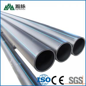 China Black PE Water Supply Plastic Pipe HDPE Culvert For Irrigation on sale