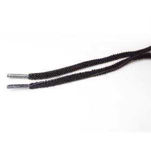 Beige 5mm Twisted Football Shoelaces Custom Shoelace High Tenacity