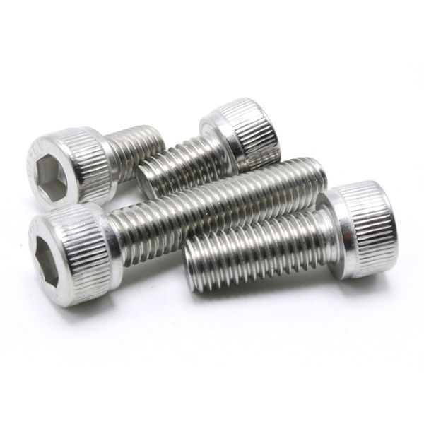 DIN Standard Stainless Steel Allen Key Type Bolt Ss304 Hex Socket Head Cap Bolt M3 M4