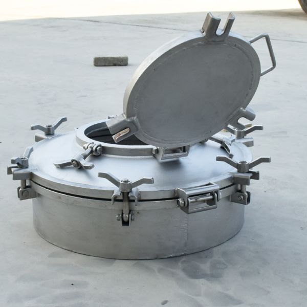 OBM Supported Quick Open Stainless Steel Manhole Cover Valve Parts Pressure Relief Valve Customized Support