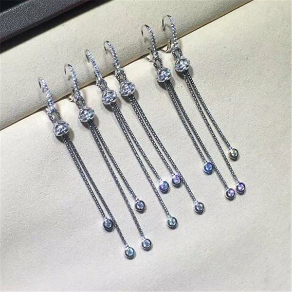 Luxury jewe factory earrings gold diamond 18k gold white gold yellow gold rose gold diamond earrings