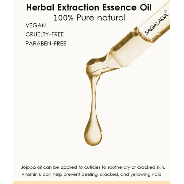 Set Private Label Oem Odm Mini 20ml in Rose Gold Bulk Care Label Oils Tea Tree Orange MSDS Certified Nail Nutrition Oil