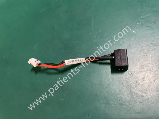 Original Medical Parts of Mindray N1 monitor power interface with silicone sleeve wiring 009-008383-00-2