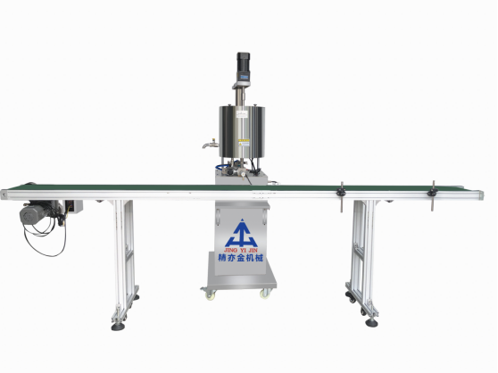 100W Automatic Lip Gloss Filling Machine Mascara Filling Machine With Conveyor Belt