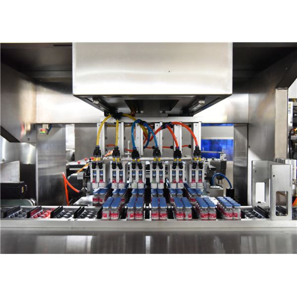 Vial And Ampoule Pharmaceutical Blister Packaging Machines For Pre Filled Syringe Packing