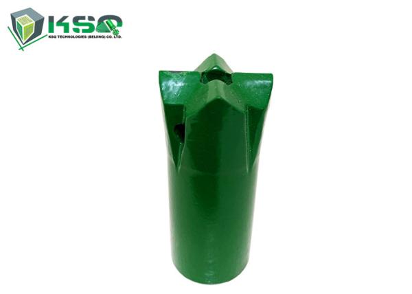 Wear - Resistant Taper Button Bit 32mm 7 Degree X Type Drill Bit For Small Hole