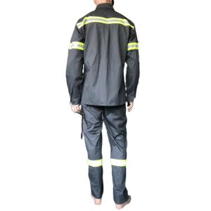 Men Fire Fighting Suit Waterproof Flame Retardant Emergency Rescue