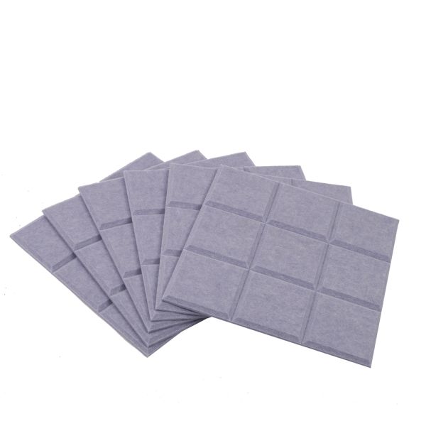 High Density Polyester Fiber Acoustic Panel PET Felt Sound Absorbing Ceiling Acoustic Panels